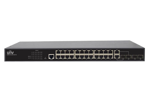 UNV NSW5110-24GT4GP-IN 24 Port PoE Yönetilebilir Switch